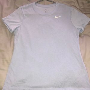 A nike t-shirt, loose fitting, very comfortable